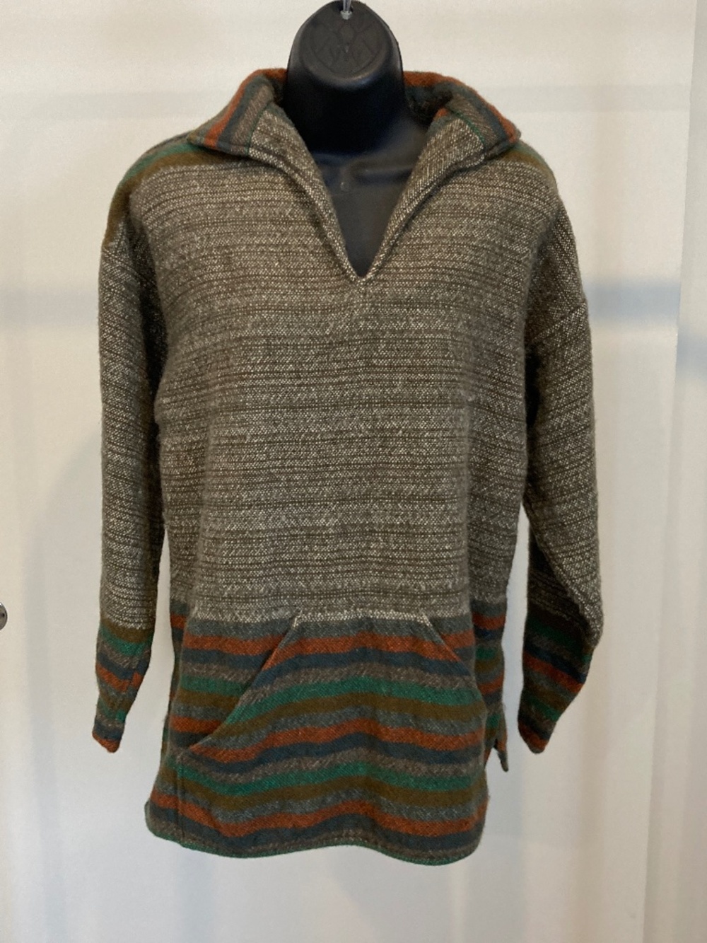Vintage Curlew Weavers Pullover Jumper / Handwoven in Wales /M